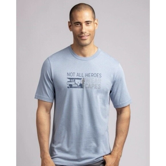 travis mathew not all heroes wear capes shirt - Picture 1 of 2